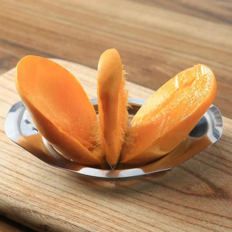 Manual Stainless Steel Mango Corer Vegetable Fruit Slicer Food Crusher Processor  Practical Gadget Home Kitchen Accessories