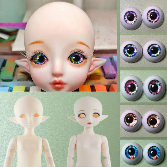Elf Doll DIY makeup 30cm Doll Head  or Whole Doll Lol Dolls Beautiful Kids Girl Dolls Toy Gift
