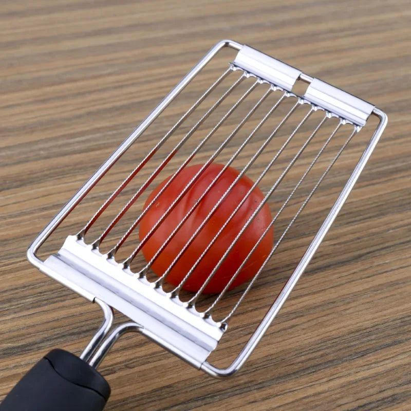 Stainless Steel Tomato Potato Ham Slicer Fruit Vegetable Cutter Tools Manual Food Knife Processors Home Kitchen Accessories