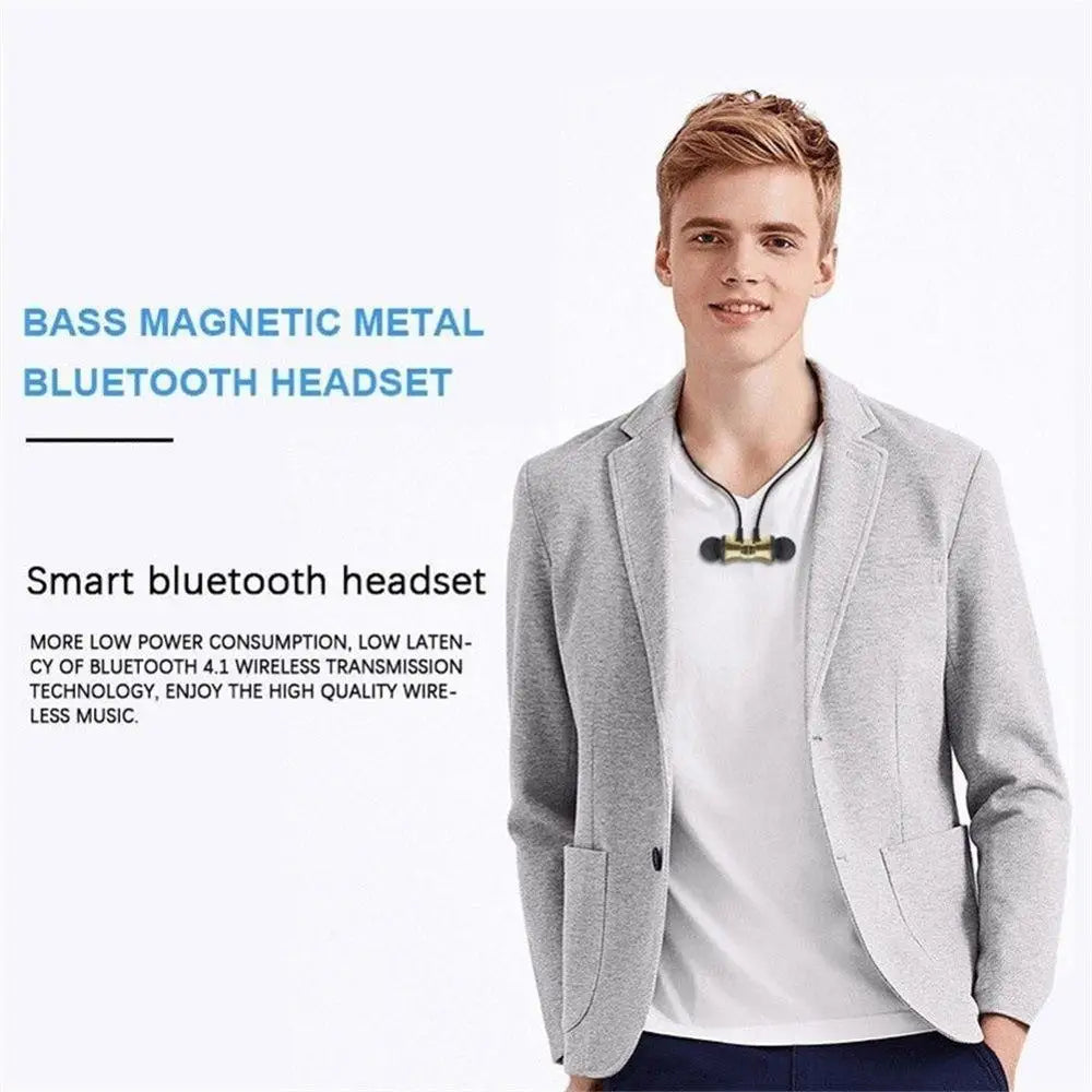 XT-11 Bluetooth 4.2 Wireless Earphone Sports Headset Waterproof Earbuds Neckband Magnetic Headphone With Mic For Samrtphones