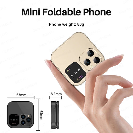 SERVO 2024 Mini Flip Phone