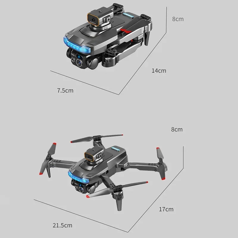 New P15 Mini Drone 8k Profesional 4K HD Camera Obstacle Avoidance Aerial Photography 5G 6Km Foldable Quadcopter Toys Sell Apron
