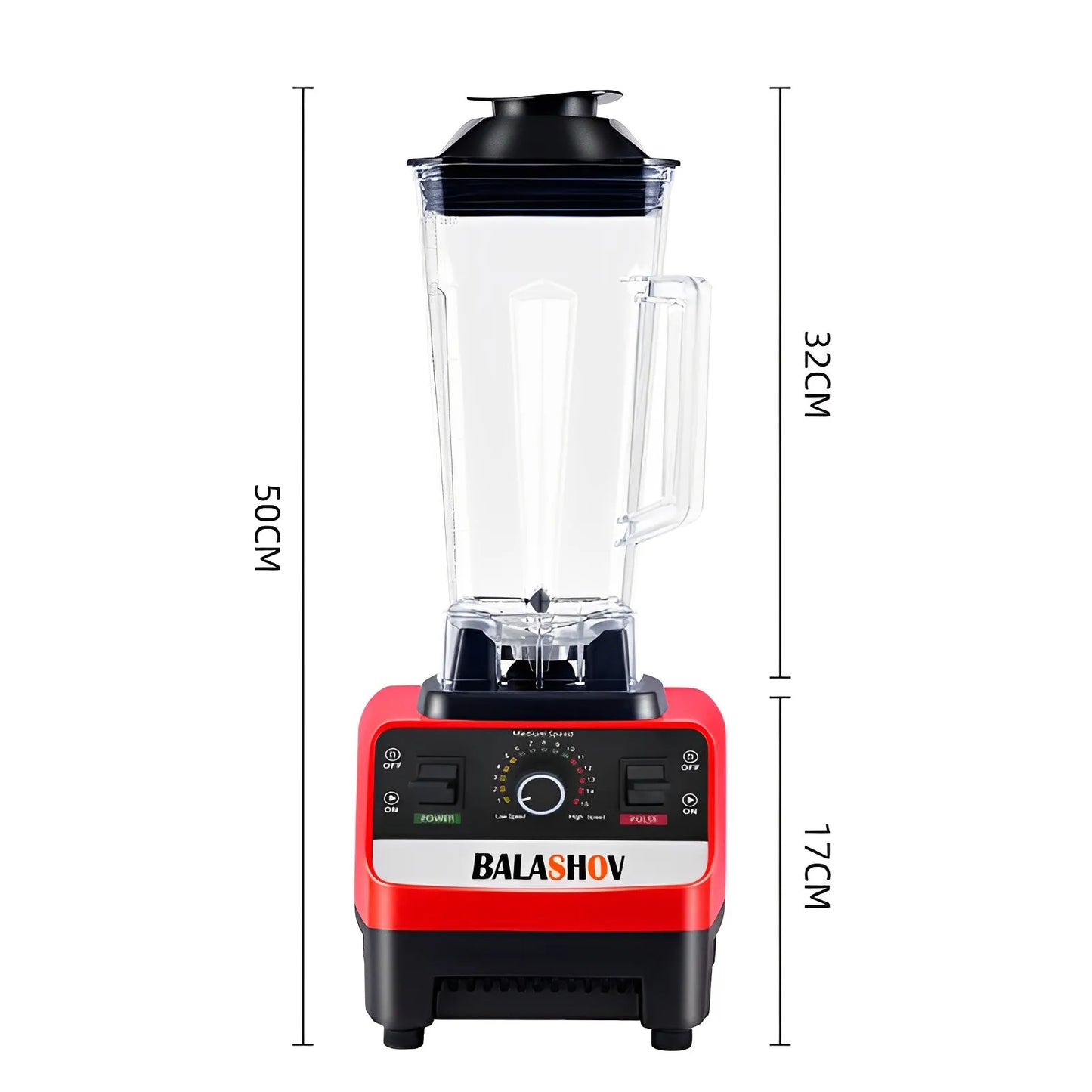 2000W Stationary Blender Heavy Duty Commercial Mixer Ice Smoothies Appliances for Kitchen Professional High Power Food Processor