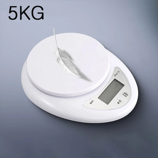 5kg Portable Digital Scale Scales Food Balance Measuring Weight Kitchen Scale LED Electronic Scales