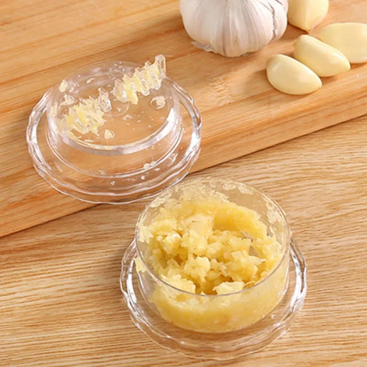 Garlic Presses Manual Mashed Garlic Manually Processor Food Chopper Fruit Slicer Twist Prevent Tears Kitchen Tool Crusher
