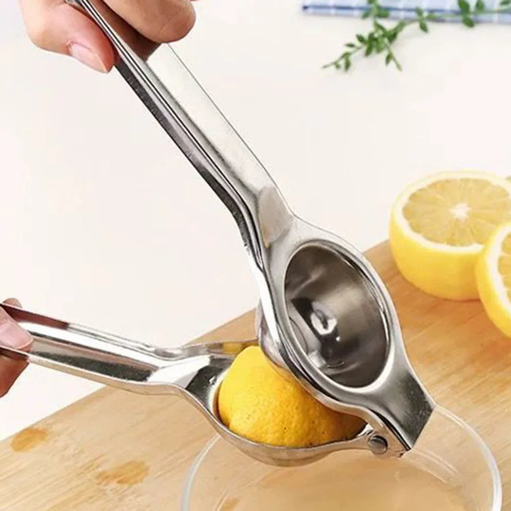 Lemon Juicer Stainless Steel Manual Juicer Processor Kitchen Juice Fruit Press Citrus Juicer Lemon Press