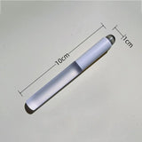 10cm portable silicone lip brush with round head