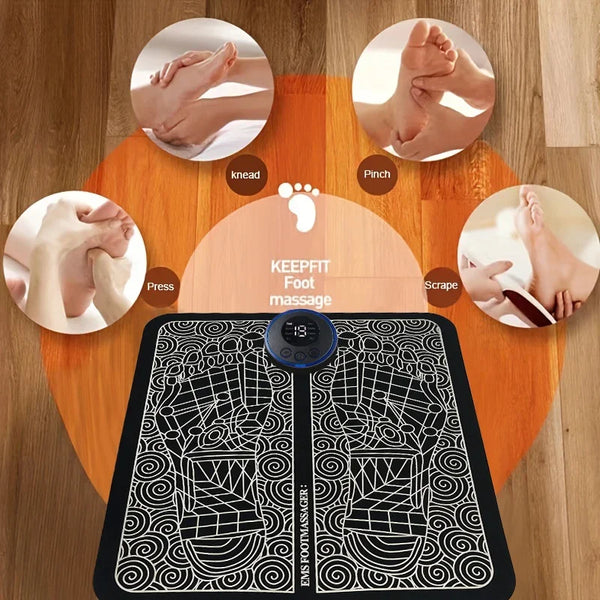 Electric foot massage mat | anti-aging,beauty tools,blush,body lotion,brow gel,cleanser,conditioner,cruelty-free,exfoliator,eyeshadow,face mask,foundation,fragrance,hair care,hair styling,highlighter,lip balm.,lipstick,makeup,makeup remover,mascara,minera