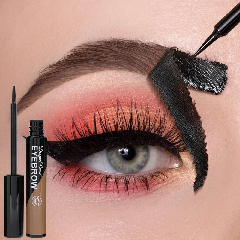 Waterproof eyebrow gel for natural-looking brows.