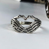 LATS Fashion Vintage Skeleton Finger Ring