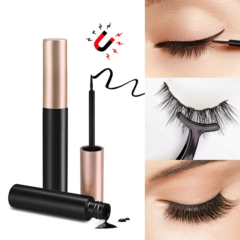 Self-adhesive liquid eyeliner for eye makeup, no blooming. | anti-aging,beauty tools,blush,body lotion,brow gel,cleanser,conditioner,cruelty-free,exfoliator,eyeshadow,face mask,foundation,fragrance,hair care,hair styling,highlighter,lip balm.,lipstick,mak