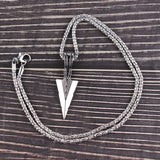 Black gold and silver arrow jewelry