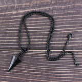 Black gold and silver arrow jewelry