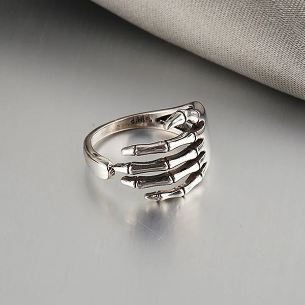 LATS Fashion Vintage Skeleton Finger Ring