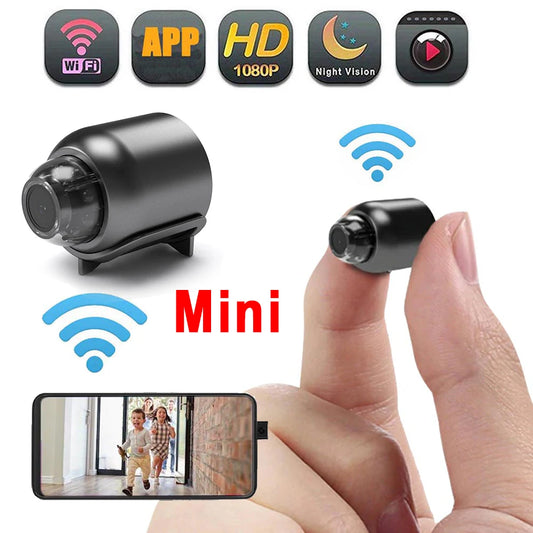 Mini Camera 1080P HD WiFi Security Surveillance Baby Monitor Indoor Safety IP Camera Audio Video Recorder Night Vision Camcorder
