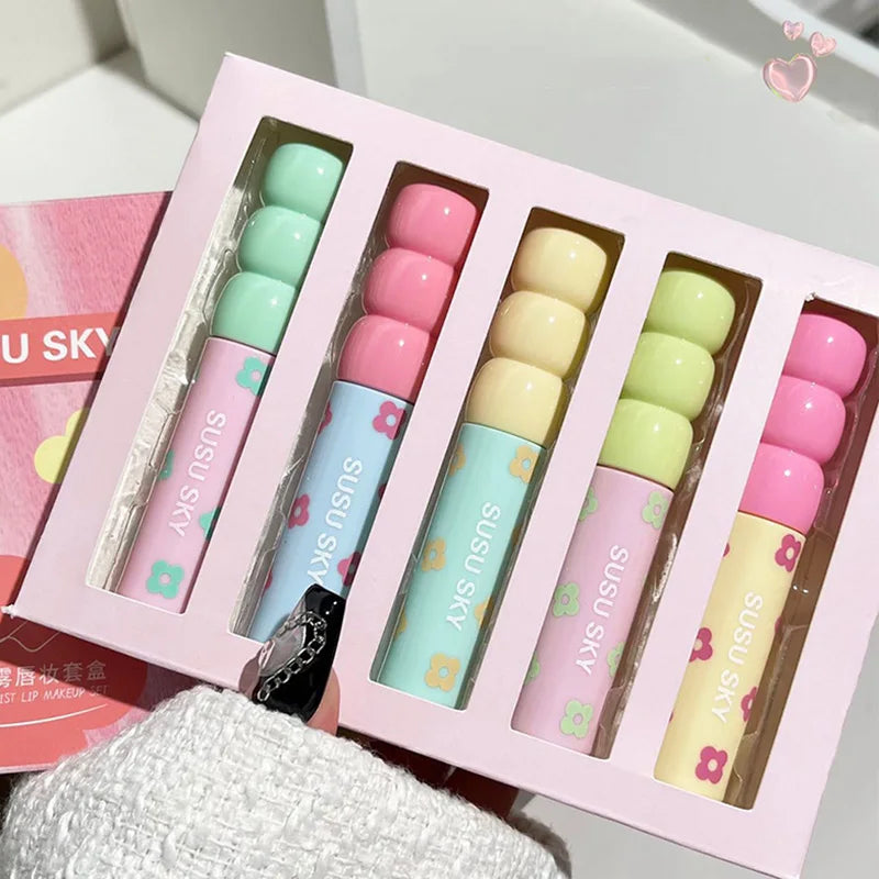 Candy Fruit Clay Milk Mist Velvet Matte Lip Gloss | anti-aging,beauty tools,blush,body lotion,brow gel,cleanser,conditioner,cruelty-free,exfoliator,eyeshadow,face mask,foundation,fragrance,hair care,hair styling,highlighter,lip balm.,lipstick,makeup,makeu