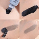 A semi-permanent, sweat-resistant eyebrow gel