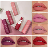 Long-lasting, waterproof matte lipstick