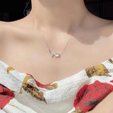 Elegant and unique, this elegant opal and tulip pendant necklace