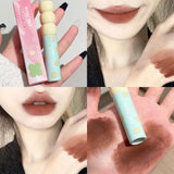 Candy Fruit Clay Milk Mist Velvet Matte Lip Gloss | anti-aging,beauty tools,blush,body lotion,brow gel,cleanser,conditioner,cruelty-free,exfoliator,eyeshadow,face mask,foundation,fragrance,hair care,hair styling,highlighter,lip balm.,lipstick,makeup,makeu