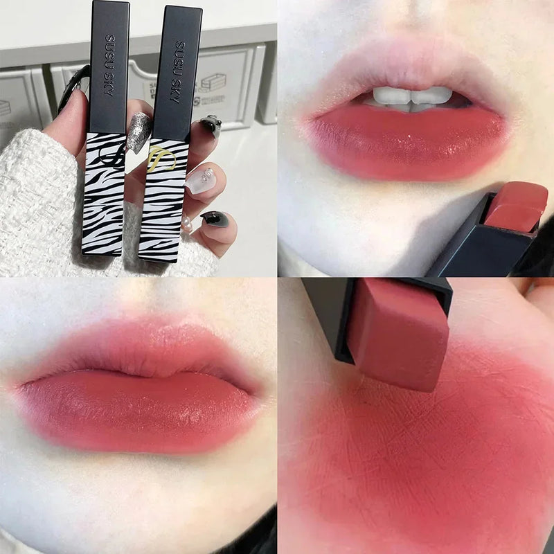 Waterproof matte lipstick.