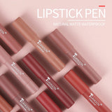 Nude Lipstick Pencil - 12 Colors, Waterproof