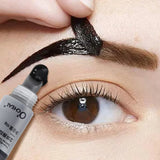 A semi-permanent, sweat-resistant eyebrow gel